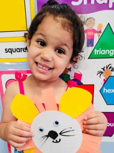 Child at Little Heaven Daycare